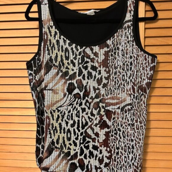 Beautiful sequined tank top - size M - Picture 4 of 4